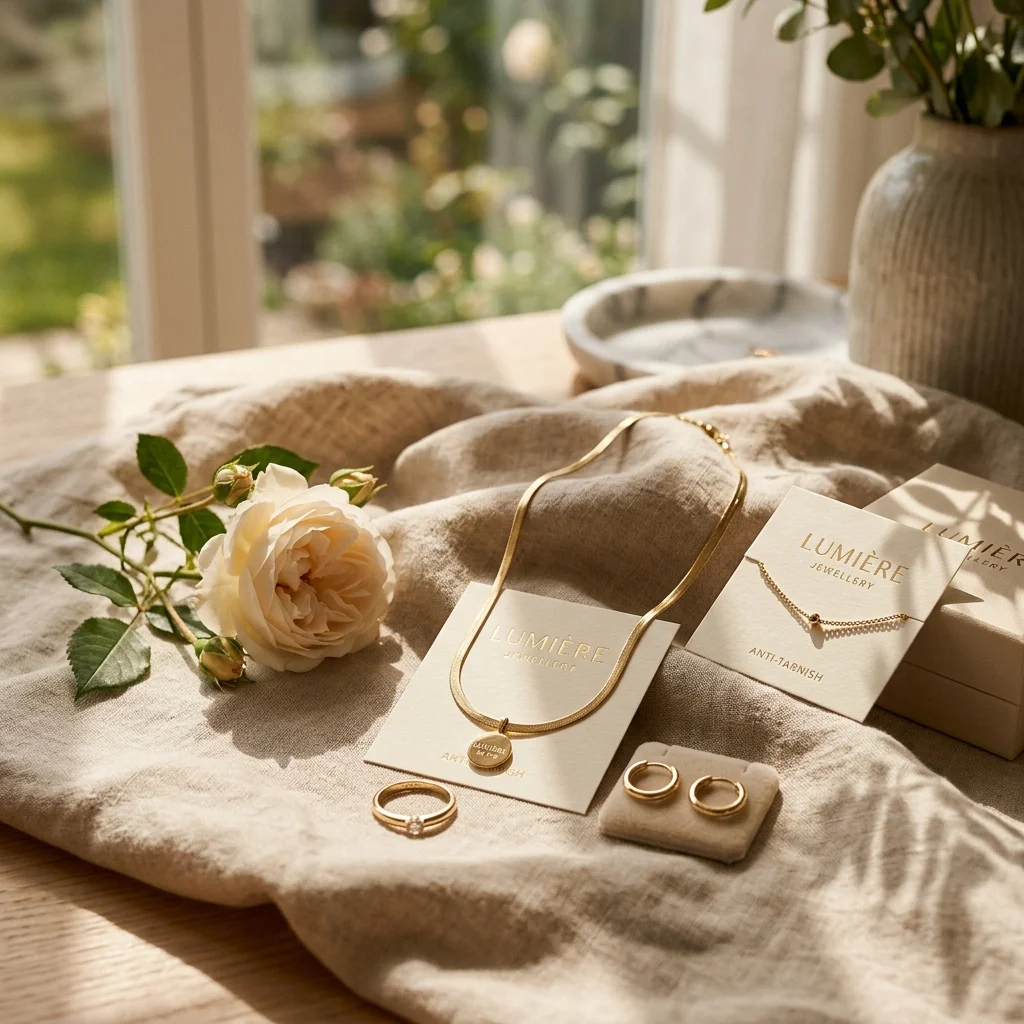 Aesthetic jewellery design setup