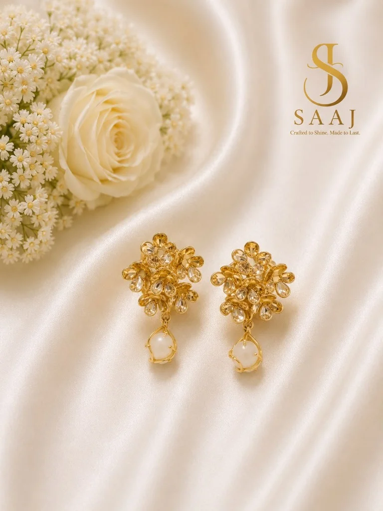 Crystal Flora Pearl Drops